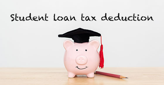 Income Tax Deduction Student Loan Interest