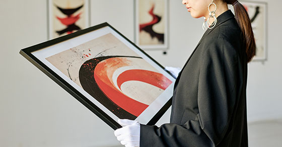 artwork charitable deductions